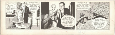 Rip Kirby - original avis stribe - 31. oktober 1953 - Alex Raymond